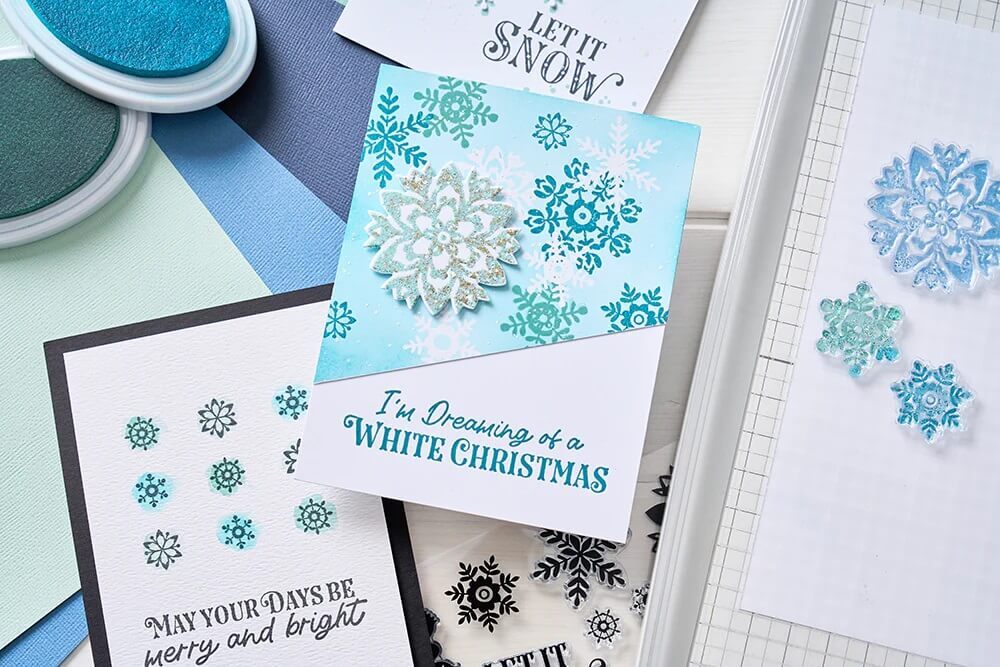 Sizzix Framelits Die Set (15PK) - White Christmas #2 by Catherine Pooler 666725