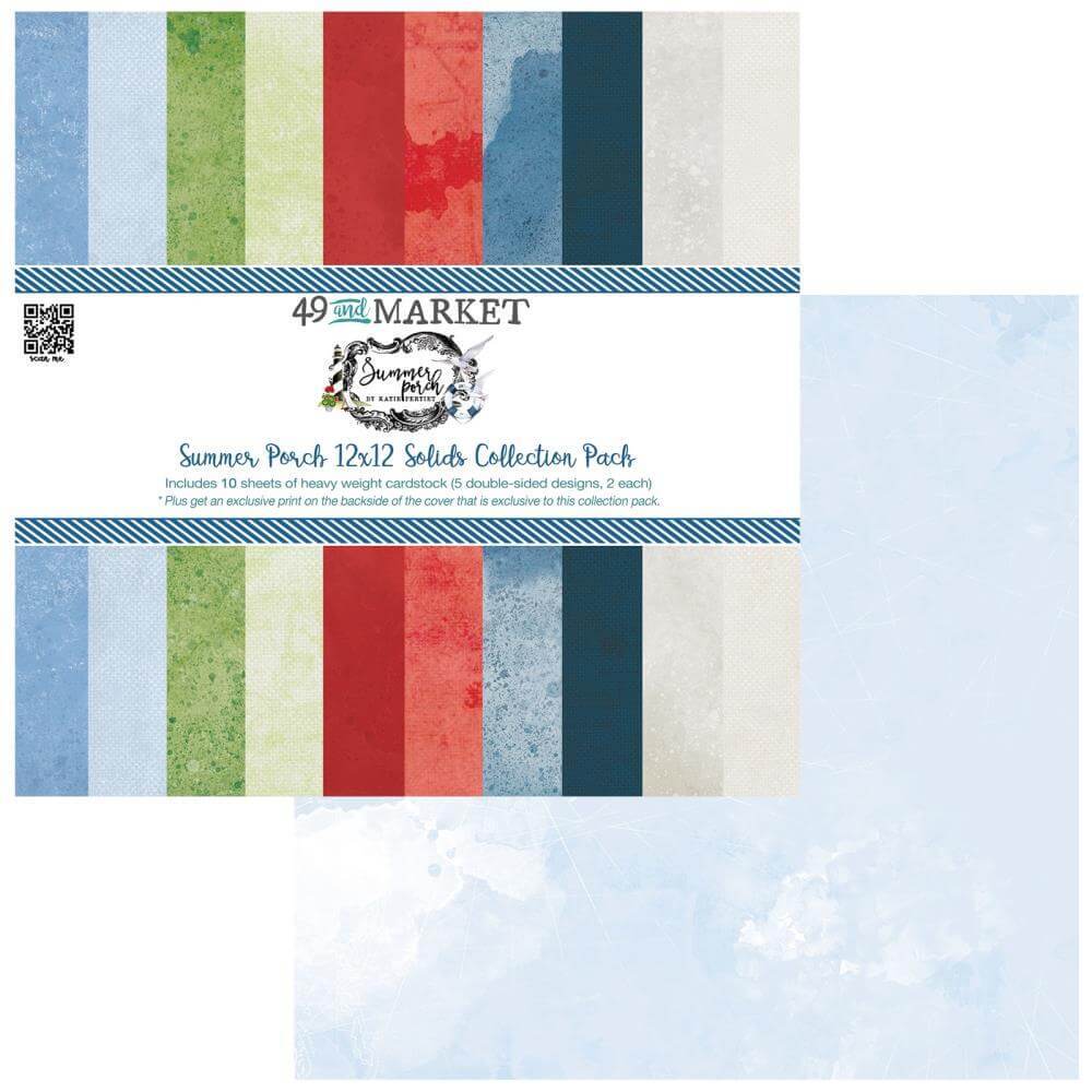 49 & Market Collection Pack 12"X12" - Summer Porch Foundations