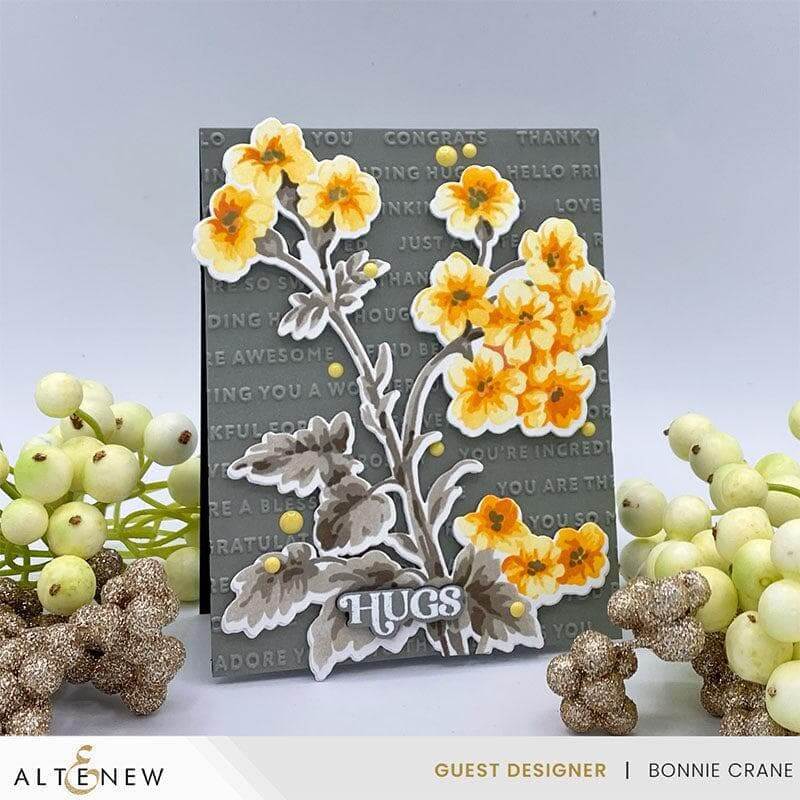 Altenew Stencil Art: Painted Geraniums & Add-on Die Bundle ALT10394BN1