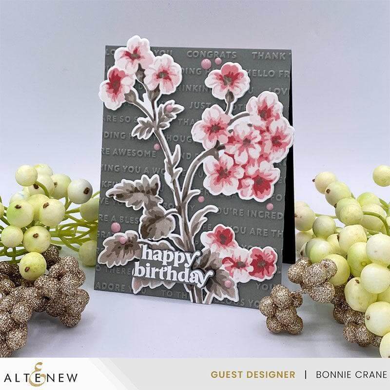 Altenew Stamp & Die Set - Pocket Sentiments ALT10396BN