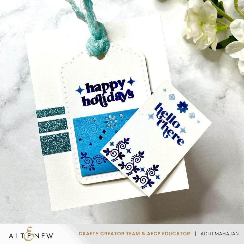 Altenew Dies Set - Scandinavian Tag ALT10397