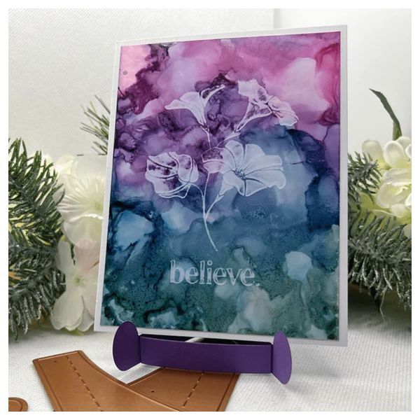 Spellbinders Press Plates - September Morning Glory BP-253