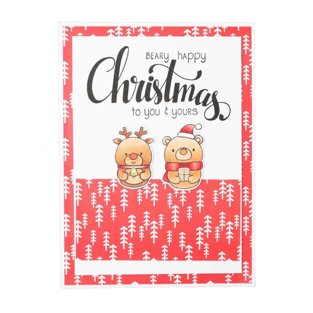 Creative Craftlab Friendz Clear Stamps - Christmas Combo