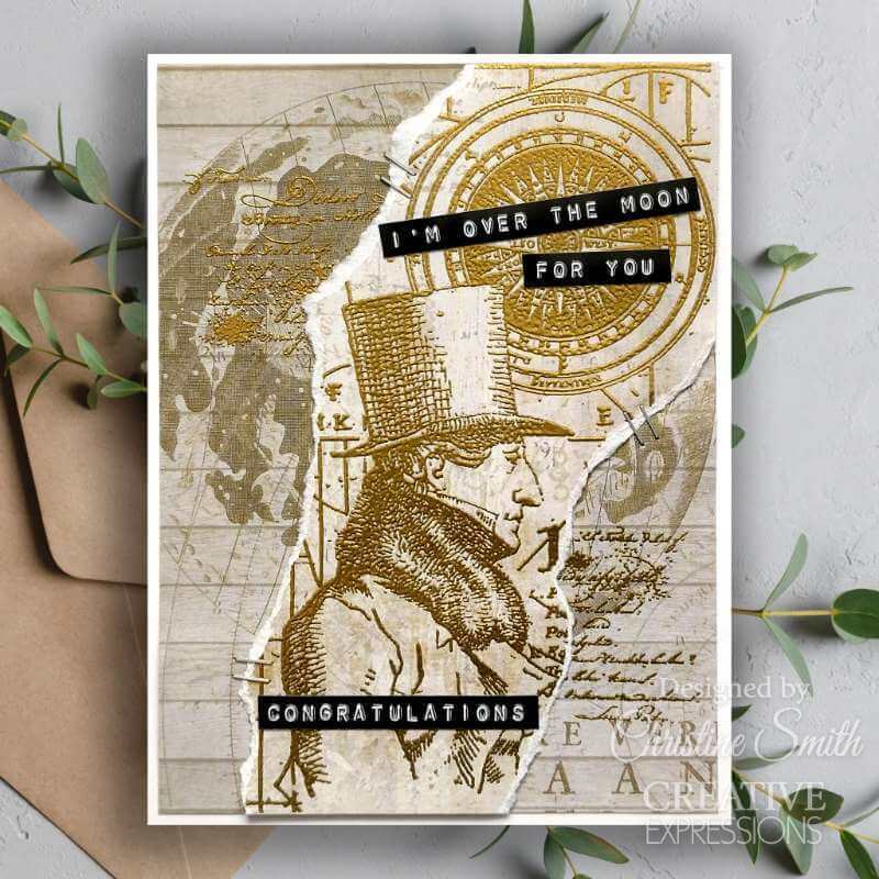 Creative Expressions Clear Stamps by Sam Poole - Ink Splatter (4in x 6in)