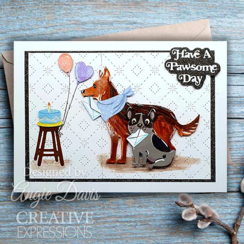 Creative Expressions Pet Pals Craft Dies - Max (by Sue Wilson)