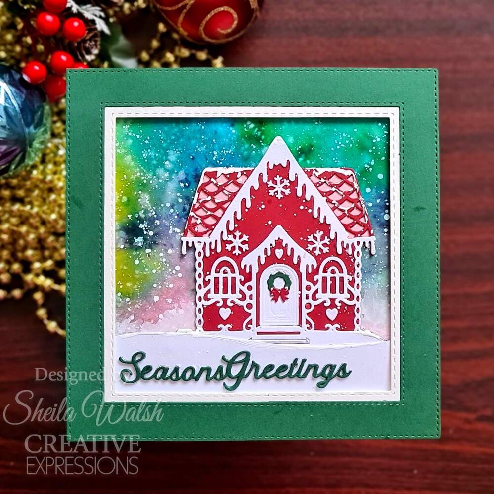 Creative Expressions Paper Cuts Craft Dies - Festive Gingerbread House