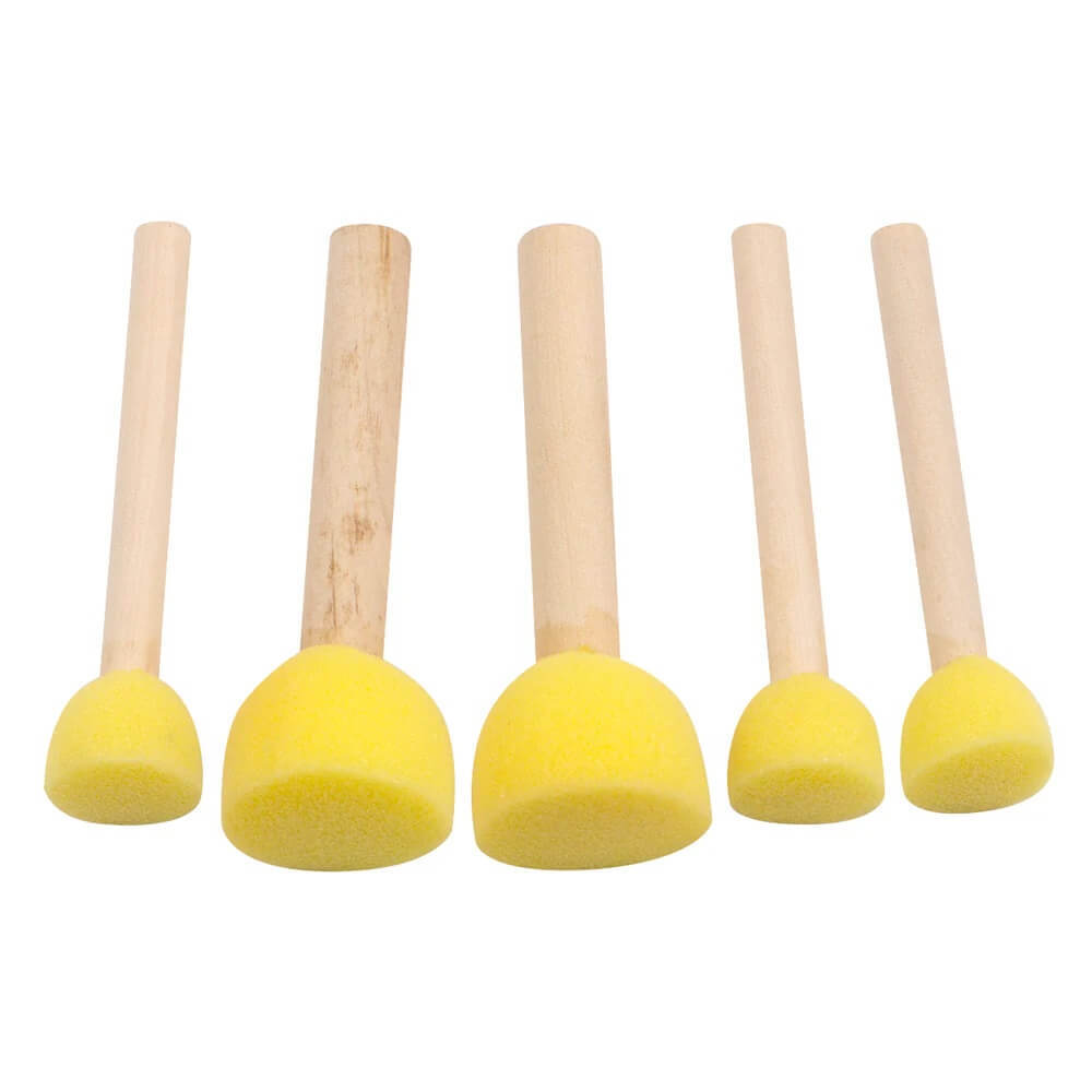 Couture Creations Sponge brush - 2 big + 3 small