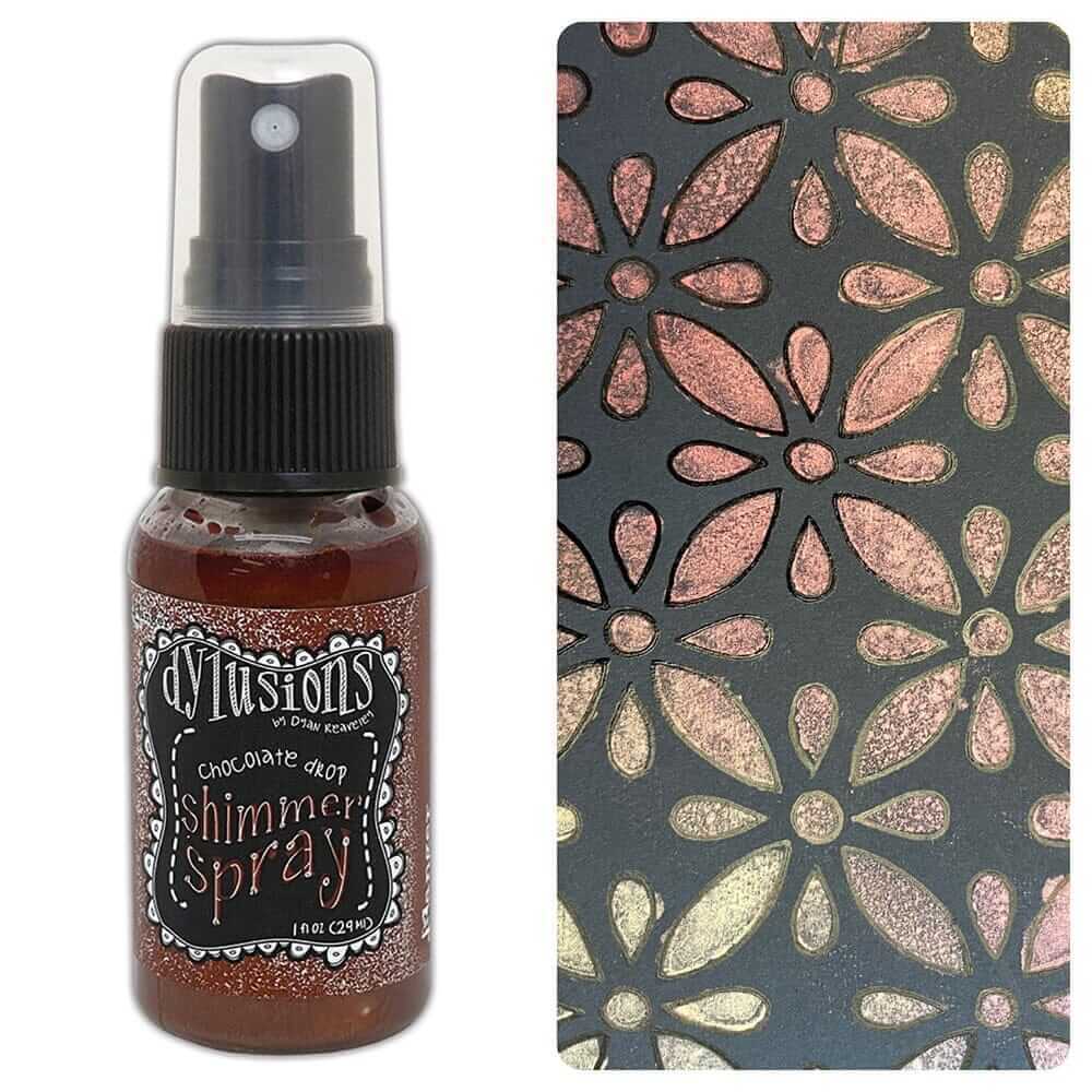 Dylusions Shimmer Spray 1oz - Chocolate Drop DYH86888