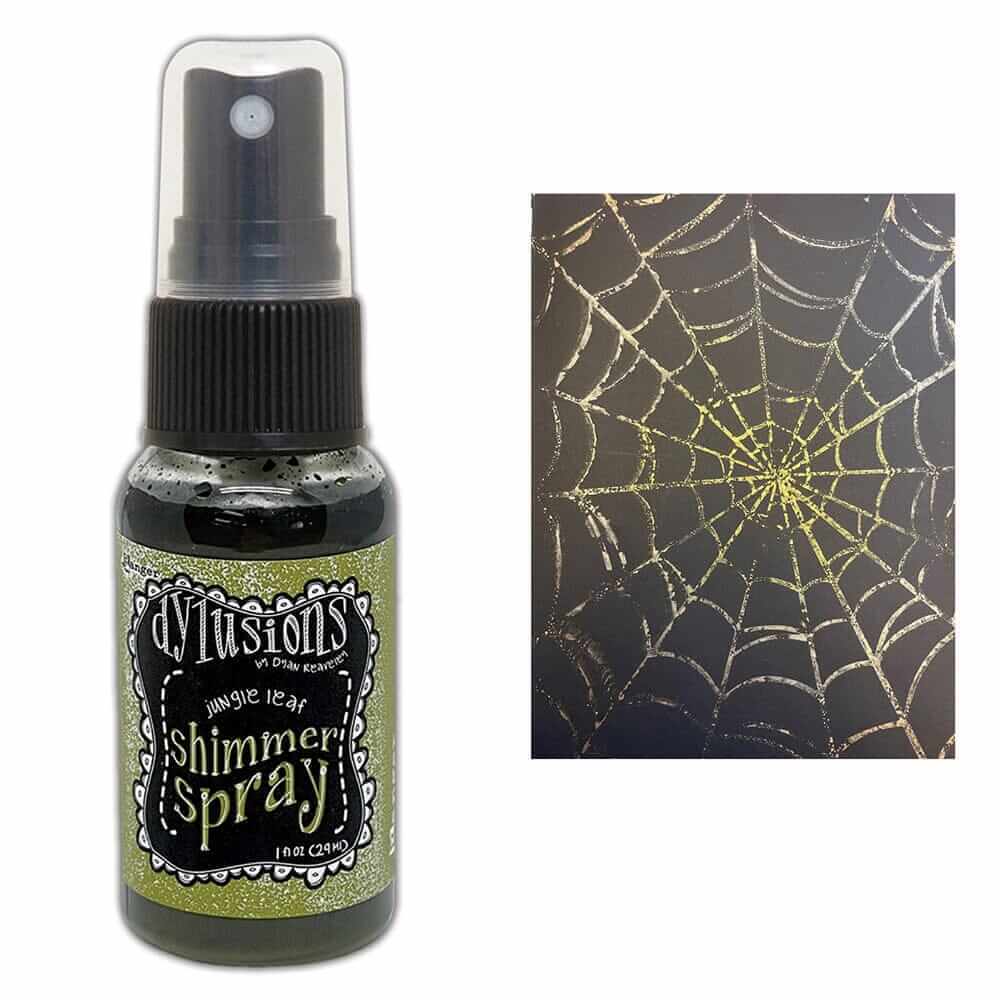 Dylusions Shimmer Spray 1oz - Jungle Leaf DYH86901