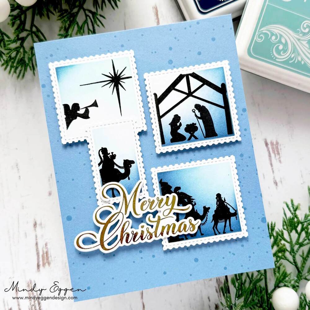 Gina K Designs Clear Stamps - Christmas Begins with Christ