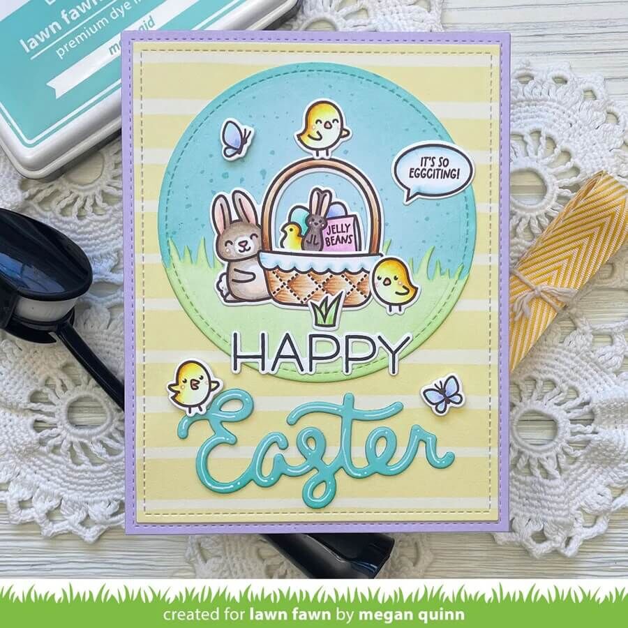 Lawn Fawn Dies - Scripty Easter LF3689