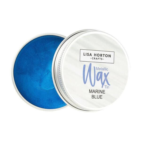 Lisa Horton Crafts Water Based Wax Tin - Marine Blue #293