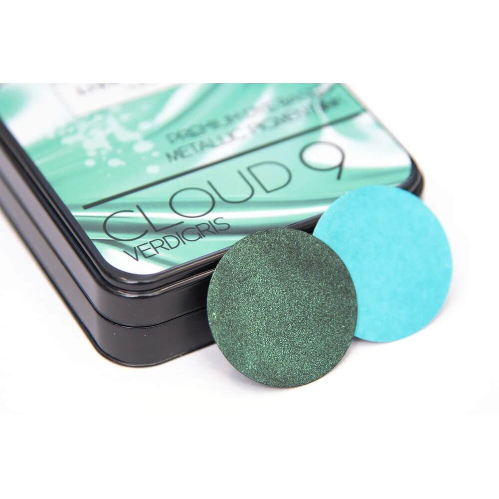 Lisa Horton Crafts Cloud 9 Metallic Ink Pad - Verdigris