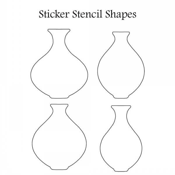 Lavinia Stamps - Sticker Stencils 10 LSSS010