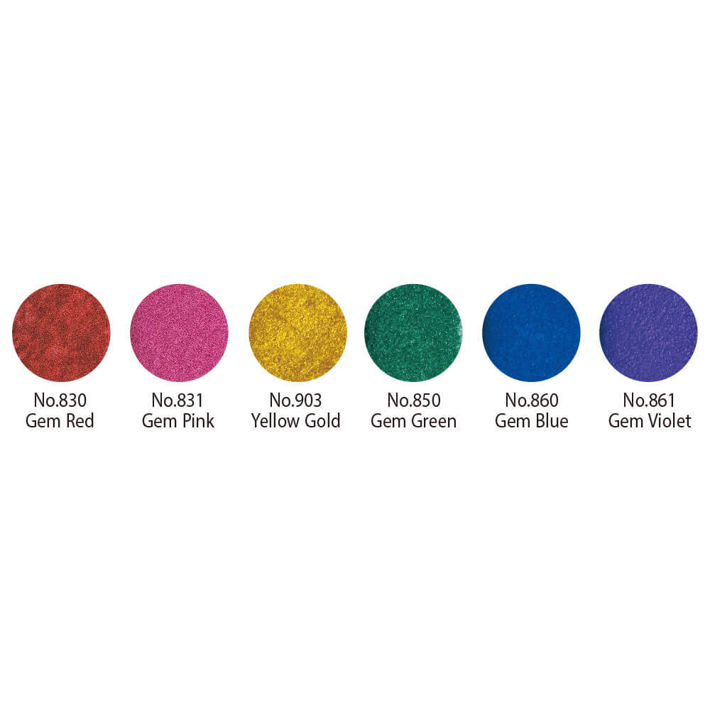 Kuretake Gansai Tambi - Gem Colors (6 colors set)