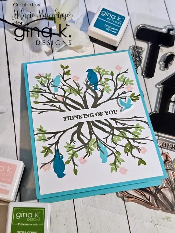 Gina K Designs Stamps & Dies BUNDLE - Pretty Perches