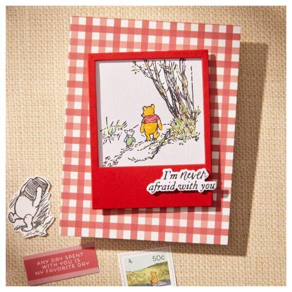 Spellbinders Etched Dies - Say Cheese Classic Pooh Collection - Memory Frames (in Collaboration with Simple Stories) S4-1427