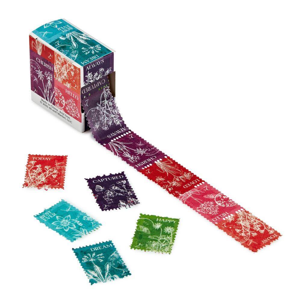 49 And Market Washi Tape Roll - COLORED POSTAGE - SPECTRUM