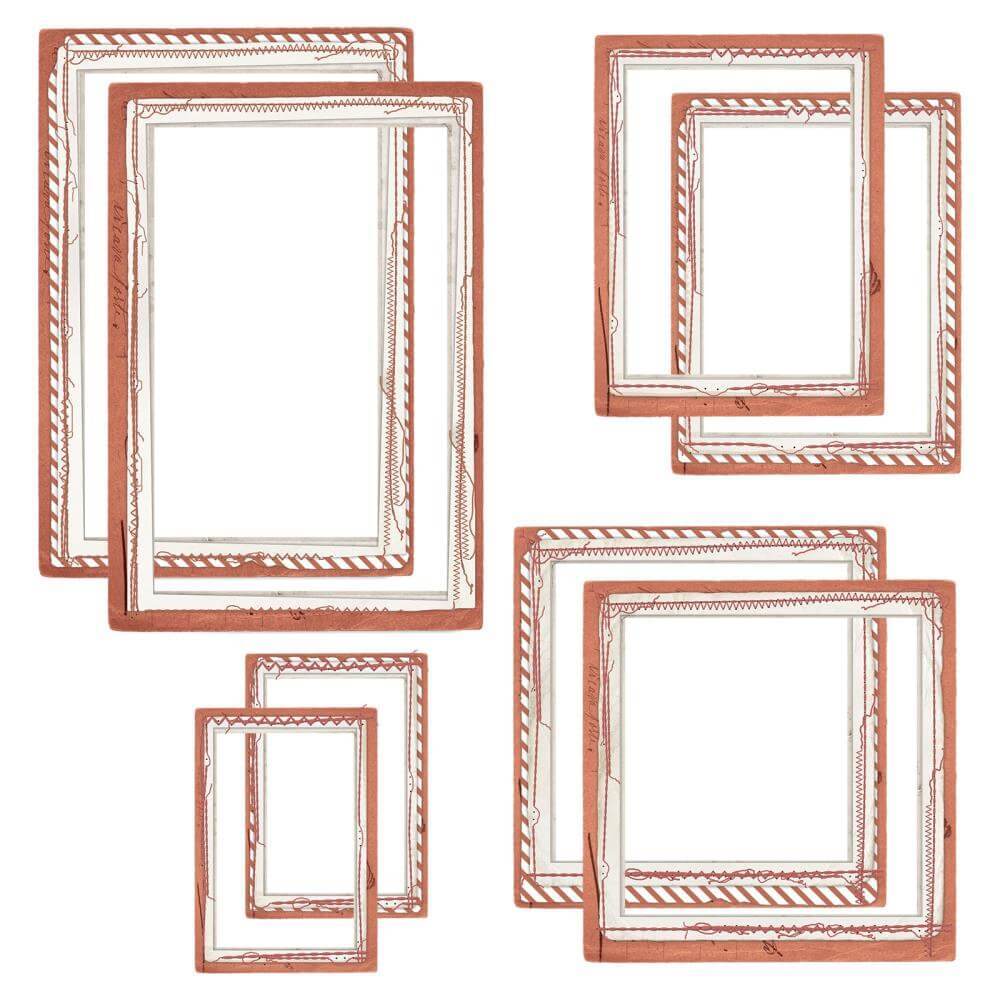 49 And Market Frame Set - Color Swatch: Terracotta