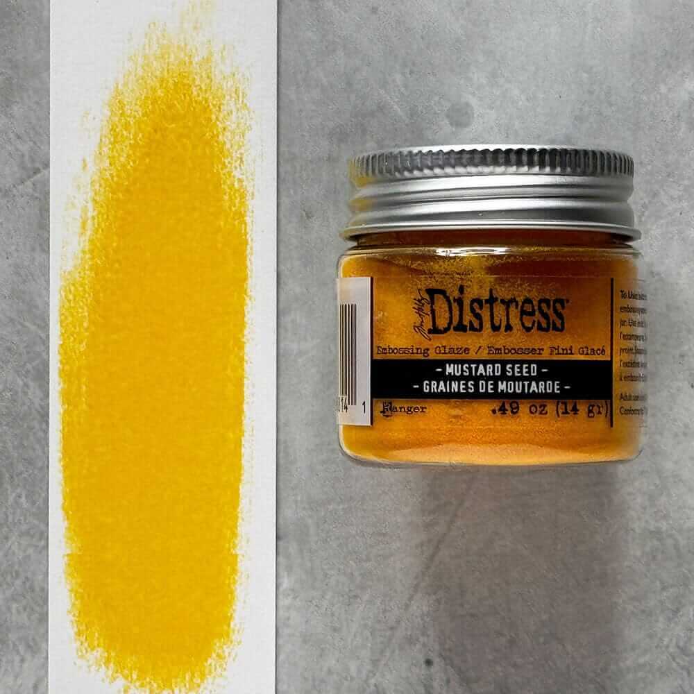 Tim Holtz Distress Embossing Glaze - Mustard Seed TDE88141