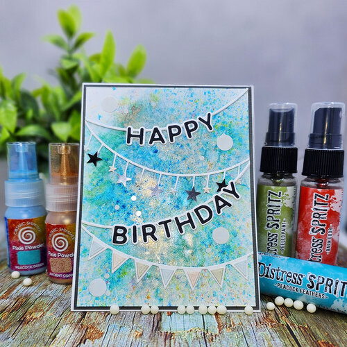 Tim Holtz Distress Spritz 29ml - Peacock Feathers TDU86390