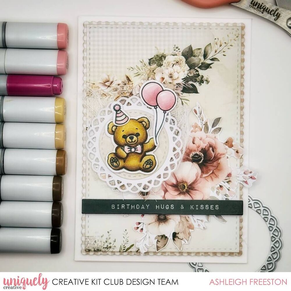 Uniquely Creative - Hello Darling Cut-a-Part Sheet Mini