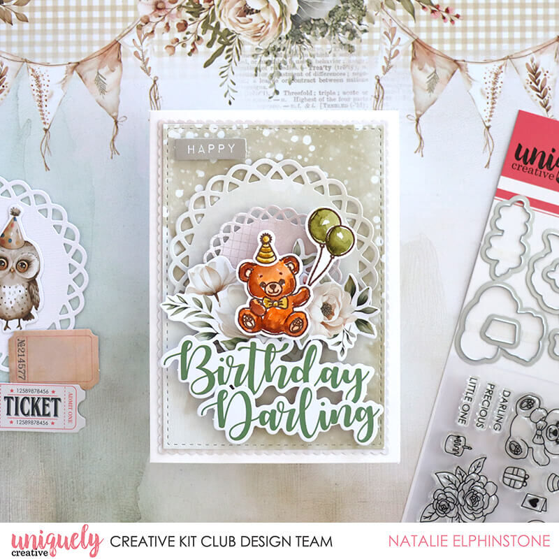 Uniquely Creative - Hello Darling Creative Cuts - Coral