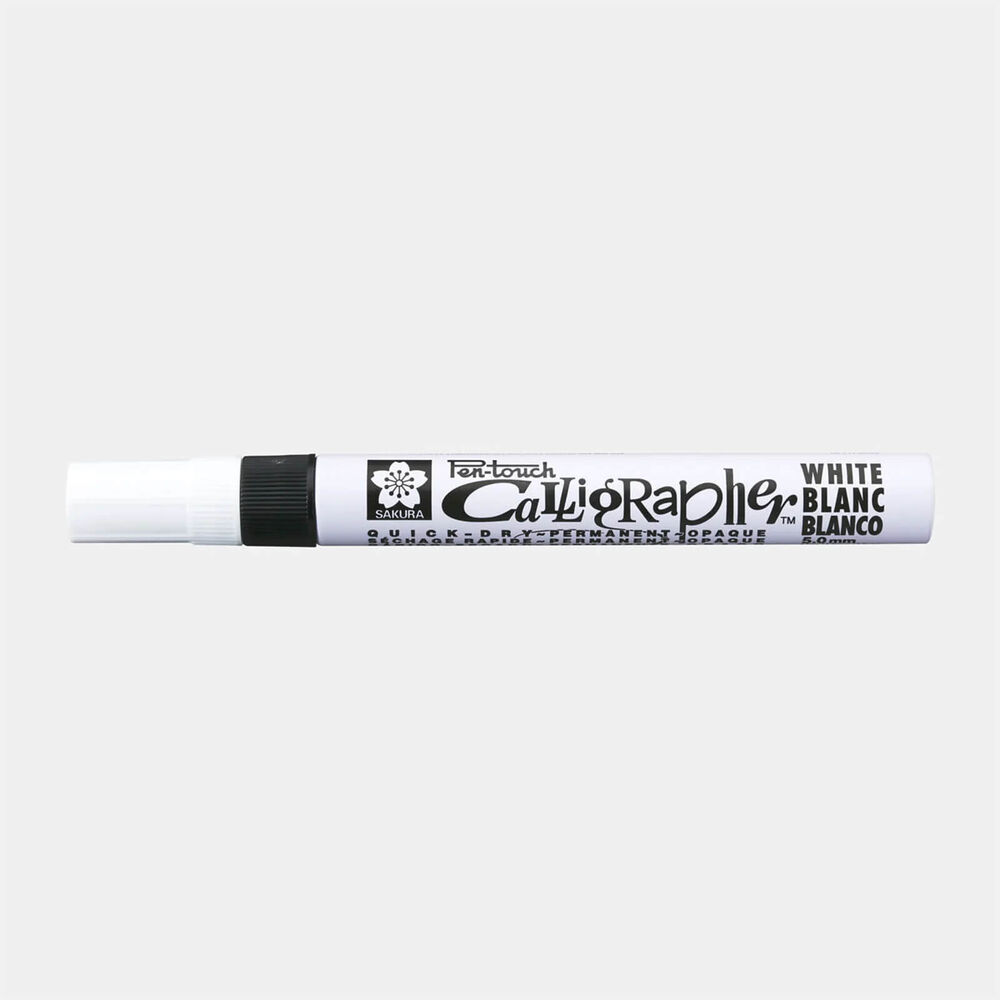 Sakura Pen-Touch Calligrapher - Medium - White