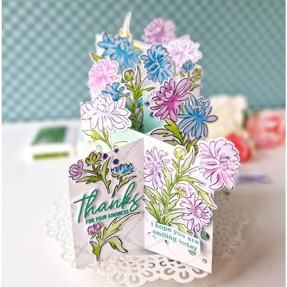 Pinkfresh Studio - Washi Tape - Chrysanthemum