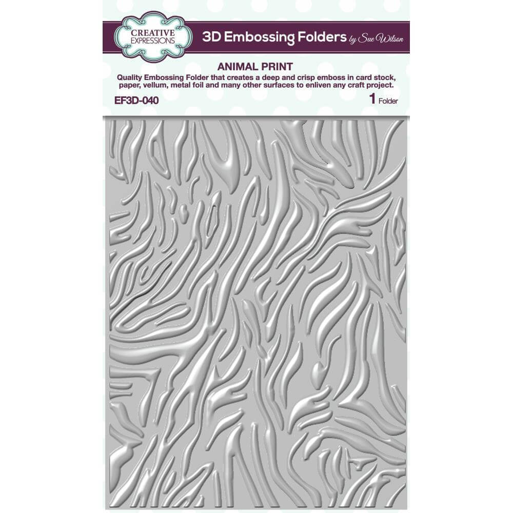 Creative Expressions 3D Embossing Folder 5.75