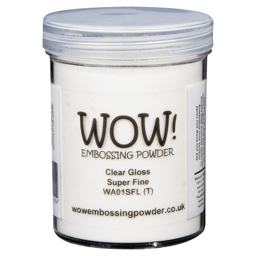 Wow! Embossing Powder 160ml-Clear Gloss Ultra High
