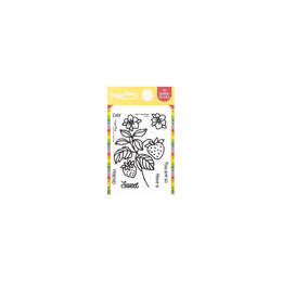 Waffle Flower Clear Stamps - Sweet Strawberry 421493