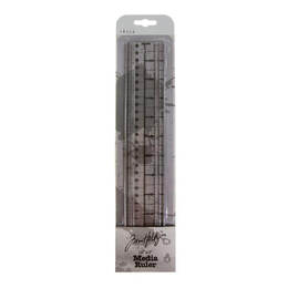 Tim Holtz-Tonic Media Ruler 12"X2"