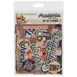 49 and Market Academia Die-Cuts - Elements