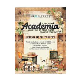 49 And Market Collection Pack 6"X8" - Academia