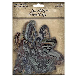 Tim Holtz Idea-ology - Halloween Transparencies, Moths TH94403