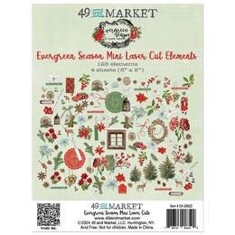 49 And Market Mini Laser Cut Outs - Evergreen Season