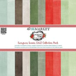 49 & Market Collection Pack 12"X12" - Evergreen Season Foundations