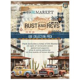 49 And Market Collection Pack 6"X8" - Rust And Revs