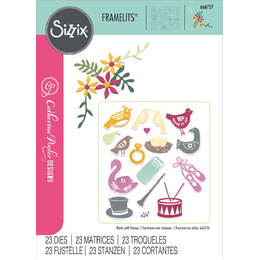 Sizzix Framelits Die Set (23PK) - 12 Days of Christmas #2 by Catherine Pooler 666727