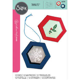 Sizzix Thinlits Die Set (12PK) - Hanging Ornament Box by Catherine Pooler 666728