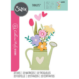 Sizzix Thinlits Die Set 22PK - Sprinkled with Love by Catherine Pooler 666800