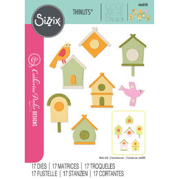 Sizzix Thinlits Die Set 17PK - Good Place to Land #2 by Catherine Pooler 666850