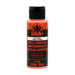 Plaid FolkArt Multi-Surface 2oz - Pearl Glow Orange