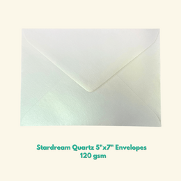 HOP Stardream Quartz - 5"x7" Envelopes 130 x 185mm 20/pk
