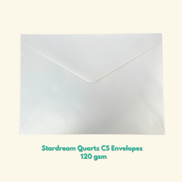 Stardream Quartz C5 Envelopes 120gsm 20/pk 162 x 229mm 