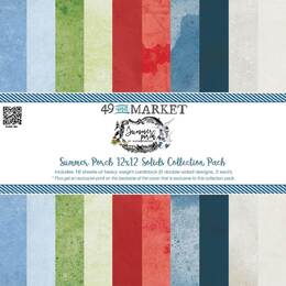 49 & Market Collection Pack 12"X12" - Summer Porch Foundations