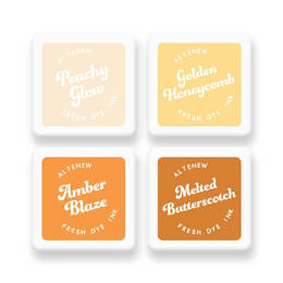 Altenew Fresh Dye Ink Mini Cube Set - Sun-Kissed Delights ALT10087