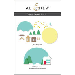 Altenew Dies Set - Winter Village ALT10400