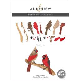 Altenew Layering Dies Set - Cardinal Love ALT10402